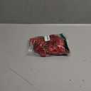 Handmade Rhinestones Lace Appliques Sew on Glass Beads Bodice Trim Patches Accessory for Dress Clothes (Red)