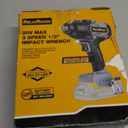 ReliaRoads 900 Ft-lbs Cordless Impact Wrench, 1/2 Inch Impact Gun Compatible DeWALT 20V MAX Battery, Brushless Constant High Torque Impact Driver with 3 Speed, Tool Only (No Battery Included)