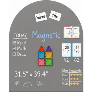 Magnetic Arch Wall Decal: Extra-Large Canvas for Kids’ Big Ideas