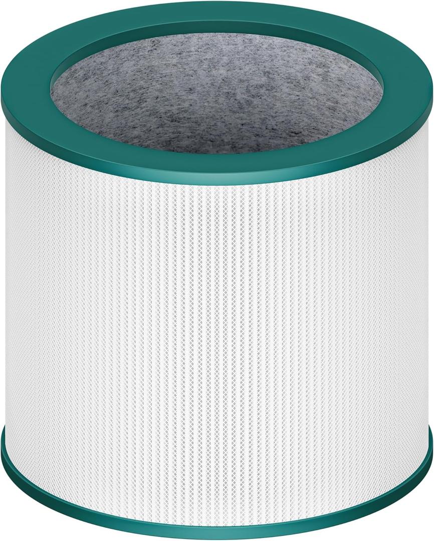 TP01 HEPA Filter Replacement for Dyson Tower Purifier Pure Cool Link TP01, TP02, TP03, AM11, BP01, Funmit 360 Combi HEPA and Activated Carbon Filter, Compared to Part 968126-03 (7.5" x 7.5" x 7.5")