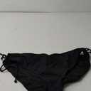 Daci Women Mid Waist Bikini Bottoms - Full Coverage Swim Bathing Suit Bottom Side Tied Swimsuit Bottoms L