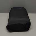 fani Heavy Duty Large Outdoor Indoor Entrance Black Doormat Waterproof Low Profile Entrance Rug Front Door Mat Patio Anti-Skid Rubber Back, 48x72 inch (Black)