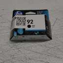 HP 92 Black Ink Cartridge | Works with HP DeskJet 5440; HP OfficeJet 6310; HP PhotoSmart C3100, 7850; HP PSC 1500 Series | C9362WN