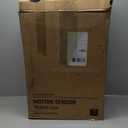 NINESTARS DZT-50-28 Automatic Touchless Motion Sensor Rectangular Trash Can, 13 Gal, Black Trim