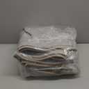 Lahome Checkered Easy Jute Indoor Outdoor Rug, 5x7 Area Rugs for Living Room Nature Large Dining Room Carpet, Washable Non Slip Indoor Outdoor Carpet for Home Office Bedroom Backyard Patio (Nature/Checkerboard -2)