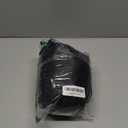 MLVOC Travel Pillow 100% Pure Memory Foam Neck Pillow, Comfortable & Breathable Cover, Machine Washable, Airplane Travel Kit with 3D Contoured Eye Masks, Earplugs, and Luxury Bag, Standard (Black)