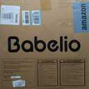 Bebelio 26–28.5" Narrow Baby Gate, No Driiling, PressGuard P7, Black