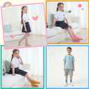 100% Cotton Ankle Socks for Girl, Athletic Moisture Wicking Soft Breathable Cute Socks (XS)