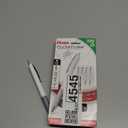 Pentel Floatune Retractable Rollerball, 0.5mm Fine Point, Blue Ink, 5-pk (BZN205PF5C)