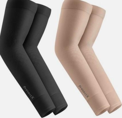 ProtectX 2 Pairs Sun Protection UV Cooling Arm Sleeves for Men Women, Breathable, MoistureWicking, Compression for Golf, Cycling, Football, Sports, Outdoor activities, Pack of 5 ProtectX 2 Pairs Sun Protection UV Cooling Arm Sleeves for Men Women, Breathable, MoistureWicking, Compression for Golf, Cycling, Football, Sports, Outdoor activities, Pack of 5