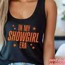 Port Company in My Showgirl Motivational Costume Showgirl Tank Top Black XL