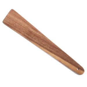 Multipurpose Wooden Spatula Set Small Egg Scraper Flat Turner 100% Acacia Wood Nonstick Kitchen Utensils for Cooking Baking and Serving