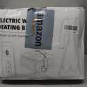 EAONE Wearable Heated Blanket with Foot Pocket, Beige, 59 x 70 IN
