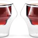 MHW-3BOMBER Espresso Cups Double Wall Glass Coffee Mugs Set of 2 Shot Glass Insulated Coffee Tea Mug Home Barista Coffee Accessories G6202-OS