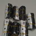 Marley Hair 10 Inch Black 7 Packs Pre Separated Springy Afro Twist Hair Marley Twist Braiding Hair for Faux Locs Crochet Hair Pre Fluffed Spring Twist Hair Extensions (10",1B)