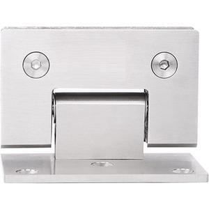 Furniture Hardware Soft Close Cabinet Hinge Accessories, 90 Degree Glass Door Cabinet Clamps Glass Shower Door Hinges Replacement Parts Wall to Glass 304 Stainless Steel
