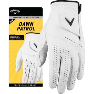 Callaway Golf Dawn Patrol Glove (Worn on Left Hand, White 2024, Small, Ladies)
