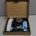 GoGonova Cordless Hot Glue Gun, 15s Fast Preheating with 2Ah Built-in Battery Hot Melt Glue Gun, Smart Power-Off, Kit with 25 Pcs Premium Mini Glue Sticks and USB-C Charging Port (Blue)