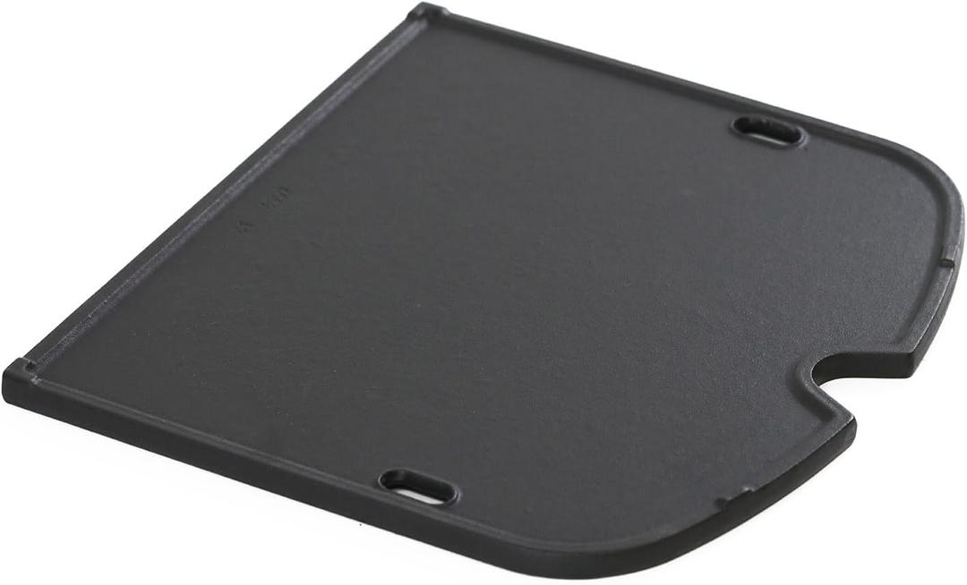 Cast Iron Griddle for Weber Traveler Grill Replacement Parts 9010001 - Cooking Grill Plate NonStick Griddle Insert for Portable Grills Stove Top/Gas Grill/Oven & Outdoor BBQ