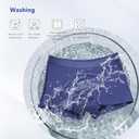 Men's Lightweight Modal Briefs - Quick-Drying Breathable Underwear, No Fly Pouch (5-Pack) (XXXL)