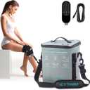 ICYTHRP Cold Therapy Machine with Programmable Timer, Portable Ice Machine for Knee After Surgery, Knee Replacement Recovery System for Pain Relief w/Compression Pad for Shoulder, Hip and Ankle