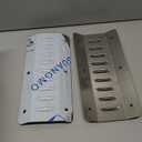 Zepoty 2-Pack Stainless Steel Shipping Container Air Vents – Rust-Free Heavy-Duty Ventilation for 20FT/40FT Containers, Prevents Condensation & Small Animal Entry, Easy DIY Installation