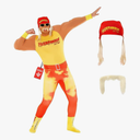 Morph Hulk Hogan Costume, Hulk Hogan Costume Adult, WWE Hulk Hogan Costume Size M