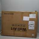 Large 3D Textured Framed Black and White Abstract Wall Art for Living Room, 3 Piece Modern Artwork for Walls, Minimalist Black White Texture Paintings for Hallway Office Wall Decor 24x36 In