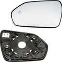 Driver Side Left Mirror Glass Compatible with for Hyundai Elantra 2021 2022 2023 2024 2025 Heated with Blind Spot (Driver Blind Spot No-Auto Dimming)