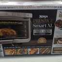 Ninja Air Fryer & Toaster Oven Combo | 10-in-1 Prestige Smart XL Oven with Pro Cook System Thermometer | Fits up to a 12lb Turkey | Pizza, Bake, Dehydrate | 1800 Watts | Stainless Steel | DT551