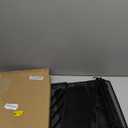 5 Tier Wall File Organizer - Hanging File Organizer with 5 Hooks, Mail Holder Wall Mounted for Papers, Folders, Magazines, Bills, Office&School Organization, Black