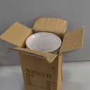 Set of 8 Chandelier Lamp Shades 5 Inch, Mini Barrel Lampshades Clip On for Table Lamp Wall Lamp Replacement, Natural Linen Mini Lamp Shade, 3.5x5x5.5in (Top Height Bottom)