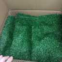 Artificial Grass 7x15 Ft, Fake Grass Turf with Non-Slip TPR Rubber Backing, Indoor Outdoor Grass Mat for Balcony, Patio, Pets, Portable Low Maintenance Lawn Carpet
