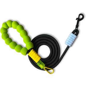 4.92FT Nylon Dog Leash Multi Functional Crossbody Explosion Proof Punch, Comfortable pad Handle, Suitable for Dog Sheds for Large Dogs Heavy Duty.