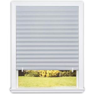 Redi Shade No Tools Original Room Darkening Pleated Paper Shade Gray, 48" W x 72" L, 6 Pack