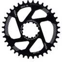 YBEKI Narrow-Wide Chainring 30T-38T - CNC 7075-T6 Aluminum MTB Chainwheel for SRAM GXP/XX1/X01 (3mm/6mm Offset) | Eagle Tooth Design | Ultra-Light 60-80g | Hard Anodized Black