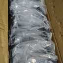 5.5"x5.5" Deck Post Base Cover Decorative Aluminum, Split Post Cover Skirts Trim for Deck RailingsStairs Black 8Pack
