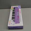 BIGFUN Kid Keyboard Piano - 37 Keys Toddler Keyboard Multifunction Music Educational Instrument Toy Electronic Piano for 3, 4, 5, 6, 7, 8 Girls and Boys (Purple)