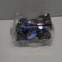 Remote Control Car, All-Terrain Remote Control Truck for Boys, Rechargeable Rc Truck with LED, 1:20, 10KM/H, 2 Motors, 2.4GHZ, Speed Friendly, Sturdy, Rc Cars for Christmas, Kids, Beginner (Blue)