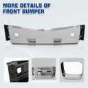 Chrome Center Middle Bumper fit for 2013-2022 Peterbilt 579 Semi Truck