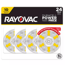 Rayovac Hearing Aid Battery Size 10 24pk - Yellow