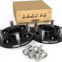 Customadeonly 4x100 Forged Hubcentric Wheel Spacers 15mm Black (2pcs) Compatible for Miata, 124 Spider, Corolla, Echo, MR2, xA, xB, iA, Rio, Spectra (54.1mm Center Bore, M12x1.5 Studs)