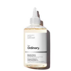 The Ordinary Glycolic Acid 7% Exfoliating Toner, Brightening and Smoothing Daily Toner for More Even-Looking Skin Tone (8.11 Fl Oz (Pack of 1))