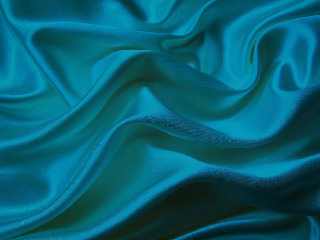 Mk Collection 4pc Full Size Soft Silky Satin Solid Turquoise Deep Pocket Sheet Set New