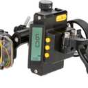 Trophy Ridge Digital React Trio Bow Sight - 2 Micro Adjustable Horizontal Pins, 1 Vertical Pin, Digital Readout, Fast Setup, Dead Set Accuracy, 5 Customizable Profiles, 4 Brightness Settings