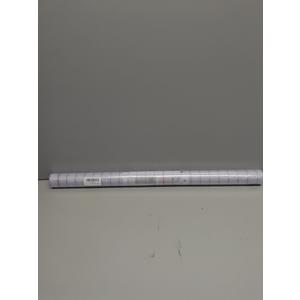 Frosted Glass Window Film Decorative with Reference Cutting Line, Bathroom Window Privacy Film for Glass Windows Cover, Static Cling, Removable, Reusable, Anti-UV, Anti-Glare, 23.6" x 118.1"