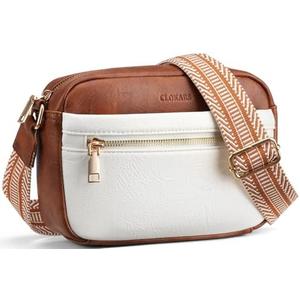 CLOKARS Crossbody Bags for Women Purse, Vegan Leather Small Handbags Cross Body Shoulder Bag, Birthday Gifts for Women