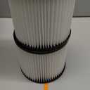 IN VACUUM 2 Pack Replacement for Shop Vac Filter 90398, 903-98, 9039800, 903-98-00, 952-02H87S550A, Hangup Wet Dry Vacuum Cartridge Filter, Fits Most for Shop Vac 4 Gallon and Less