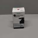 Automatic Soap Dispenser Liquid Touchless: 9oz White Plastic - Rechargeable Electric Smart 3 Level Adjustable Auto Hand Soap Dispenser - Dish Bathroom Kitchen (White Gel Type)