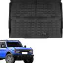 Custom Car Cargo Mats Trunk Liner All Weather TPE Protection Mat Accessories (for 2021-2025 Ford Bronco 4 Door)